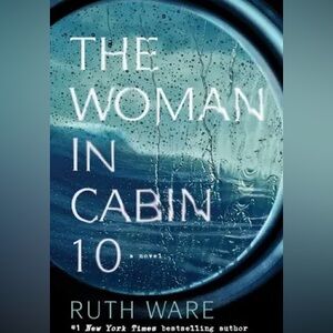 3/$25 The Woman in Cabin 10 by Ruth Ware - Green/Black Paperback
